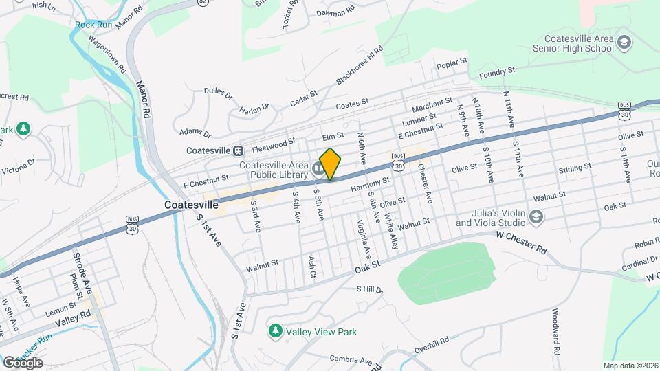 524 E Lincoln Hwy Mapa y Detalles de la Ubicación