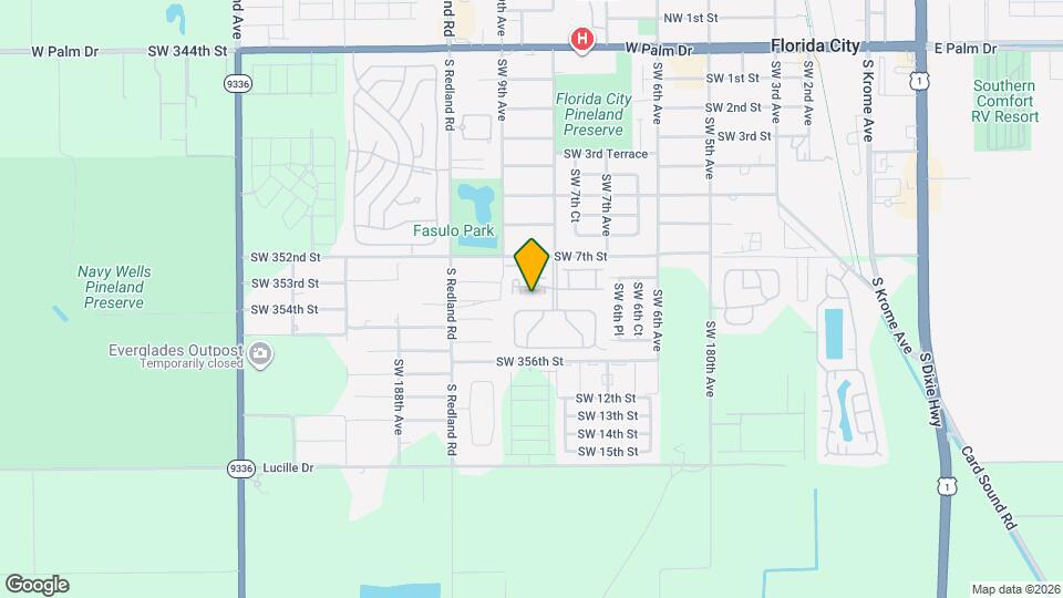 854 SW 8th Pl Map and Location Details
