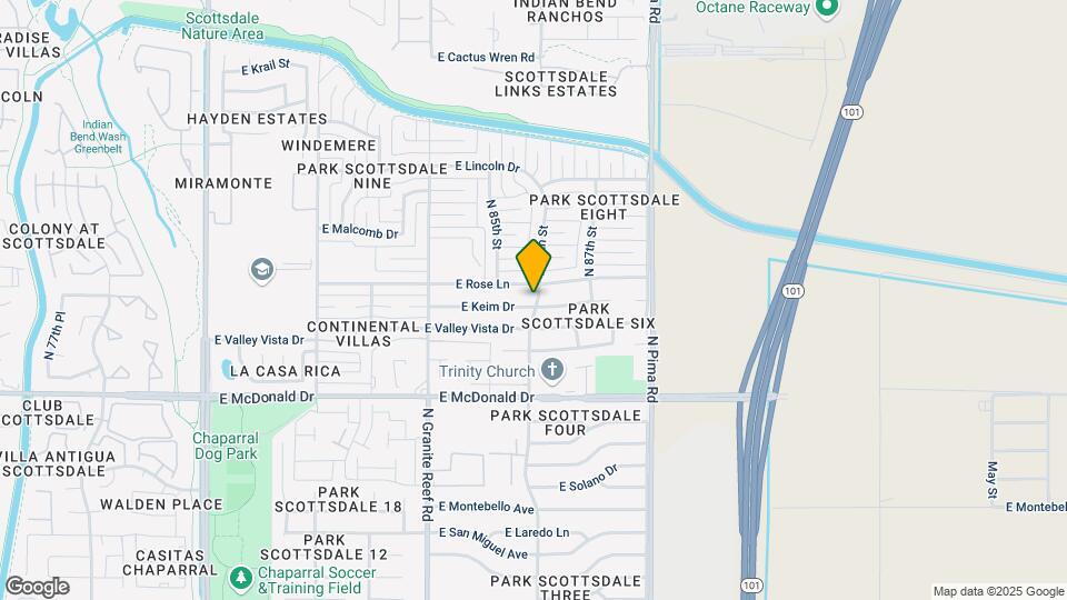 8556 E Keim Dr Map and Location Details