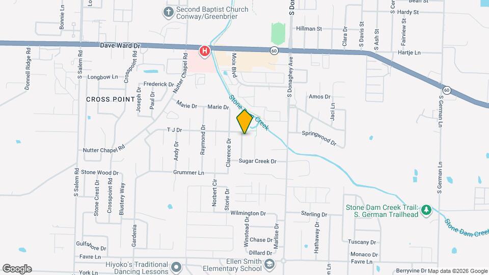 1120 Trenton Dr Map and Location Details