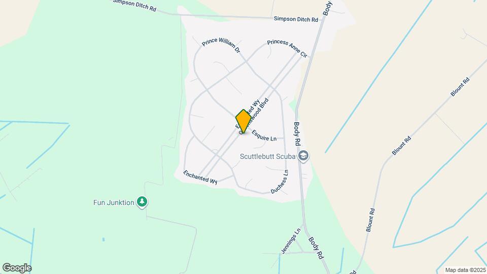 303 Queenswood Blvd Map and Location Details