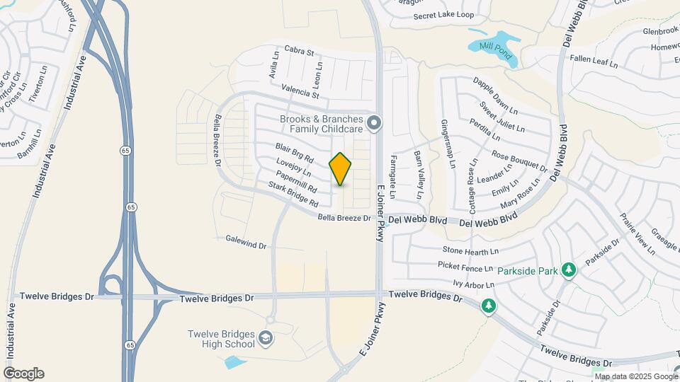 2838 Bedell St Map and Location Details