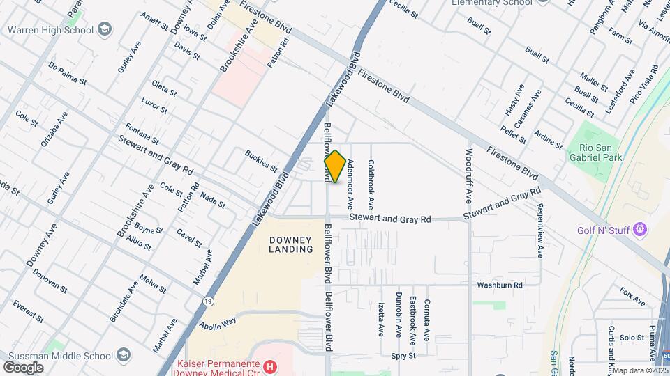 11714 Bellflower Blvd Map and Location Details