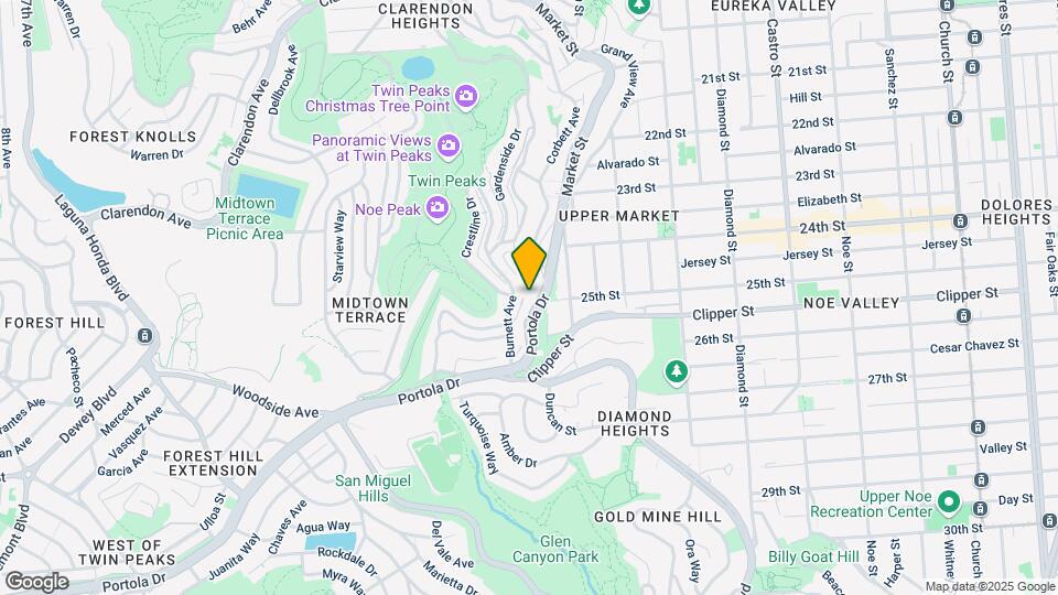 120 Portola Dr Map and Location Details