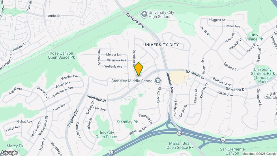 3665 Millikin Ave Map and Location Details