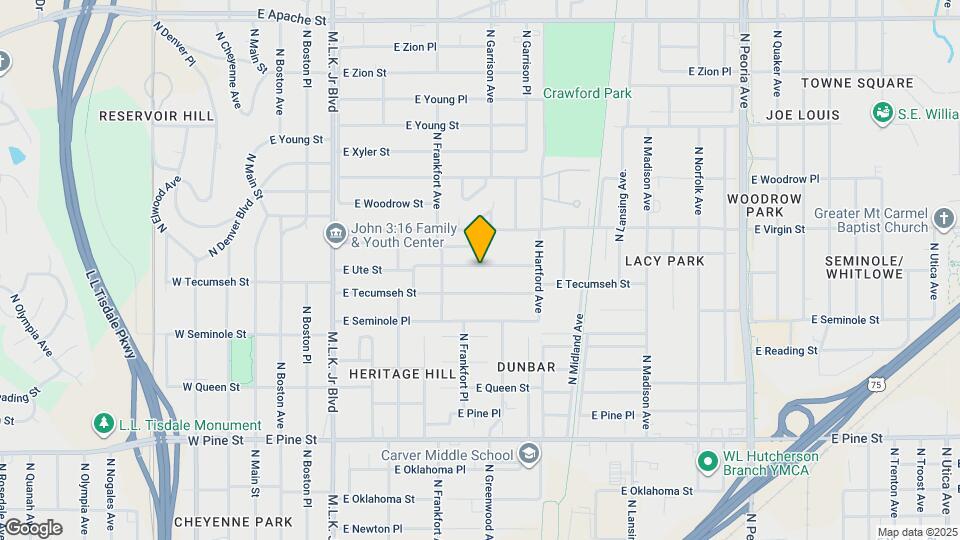 536 E Ute St Map and Location Details