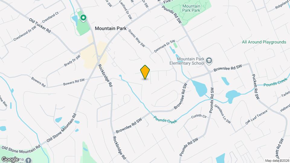 1432 Spring Valley Ln Map and Location Details