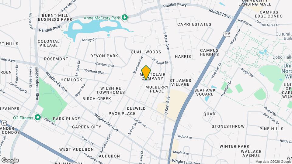 701 Montclair Dr Map and Location Details