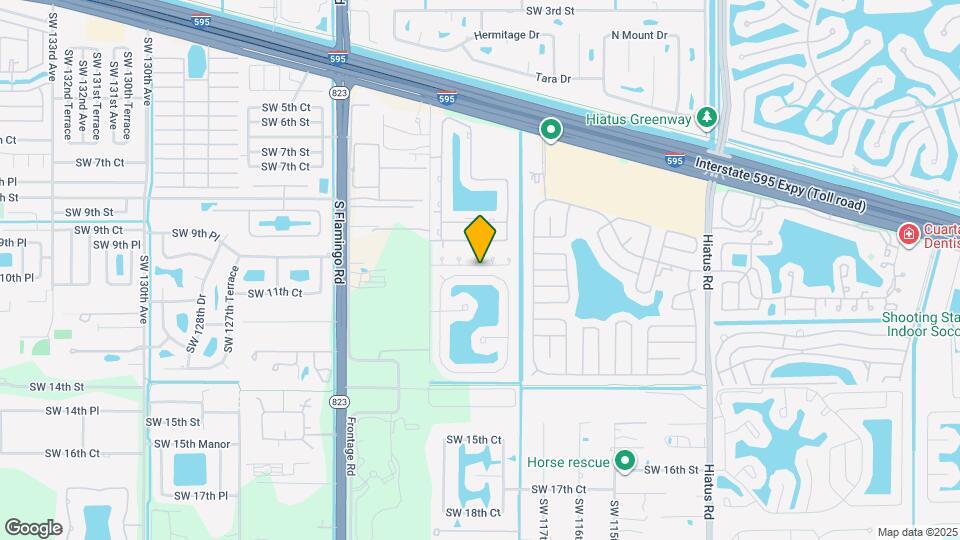 11903 SW 11th Ct Map and Location Details