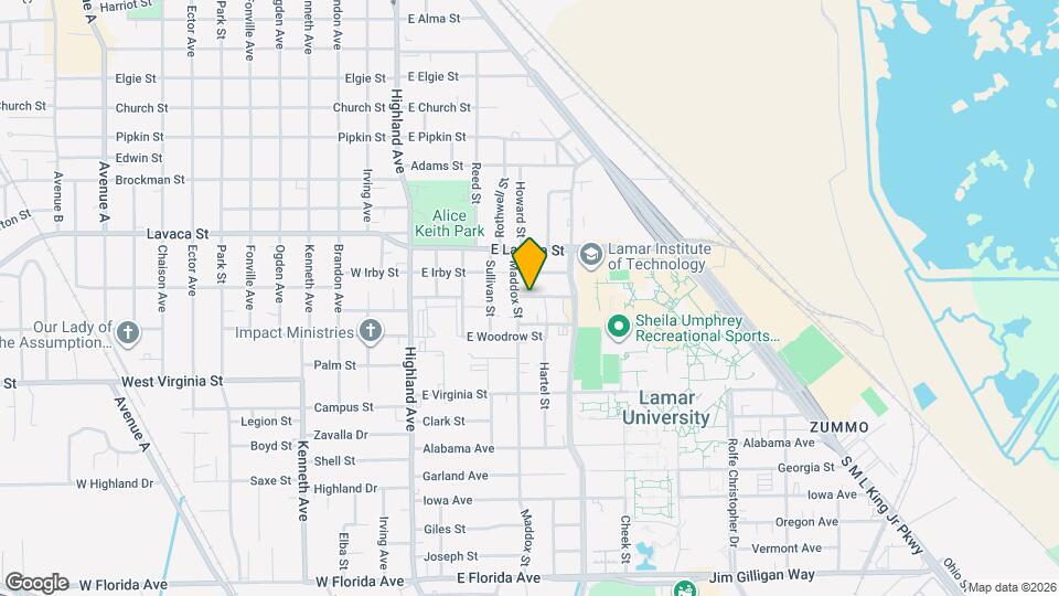 680 E Caston St Map and Location Details