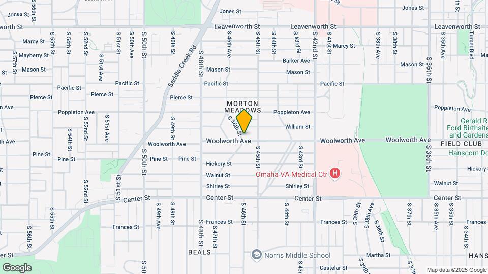 4528 Woolworth Ave Map and Location Details
