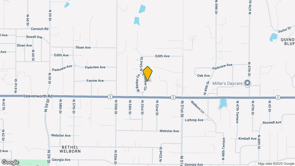 3141 E Barker Cir Map and Location Details