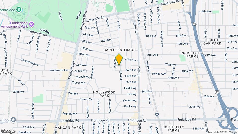 4710 23rd St Map and Location Details