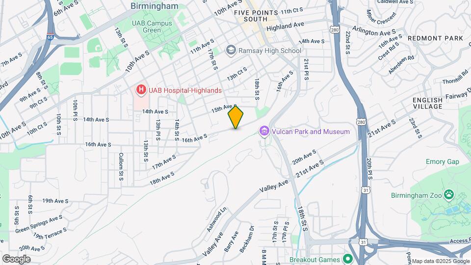 1629 16th Ave S Map and Location Details