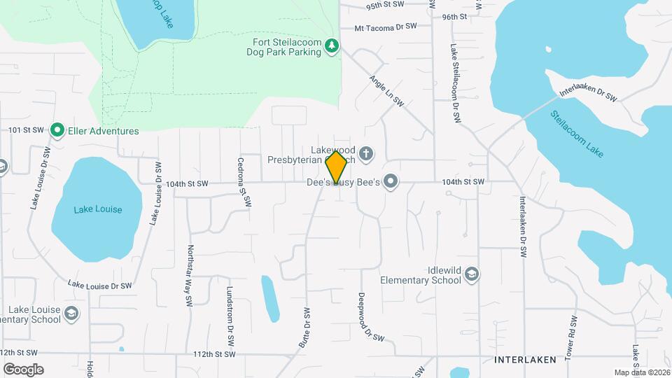 10412 87th Ave Ct SW Map and Location Details