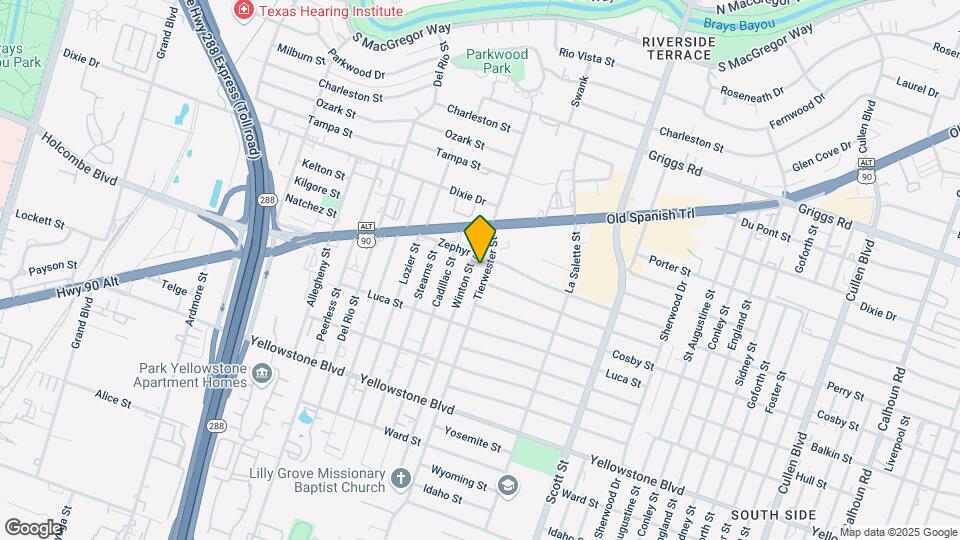 6610 Tierwester St Map and Location Details