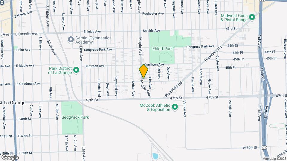 4537 Maple Ave Mapa y Detalles de la Ubicación