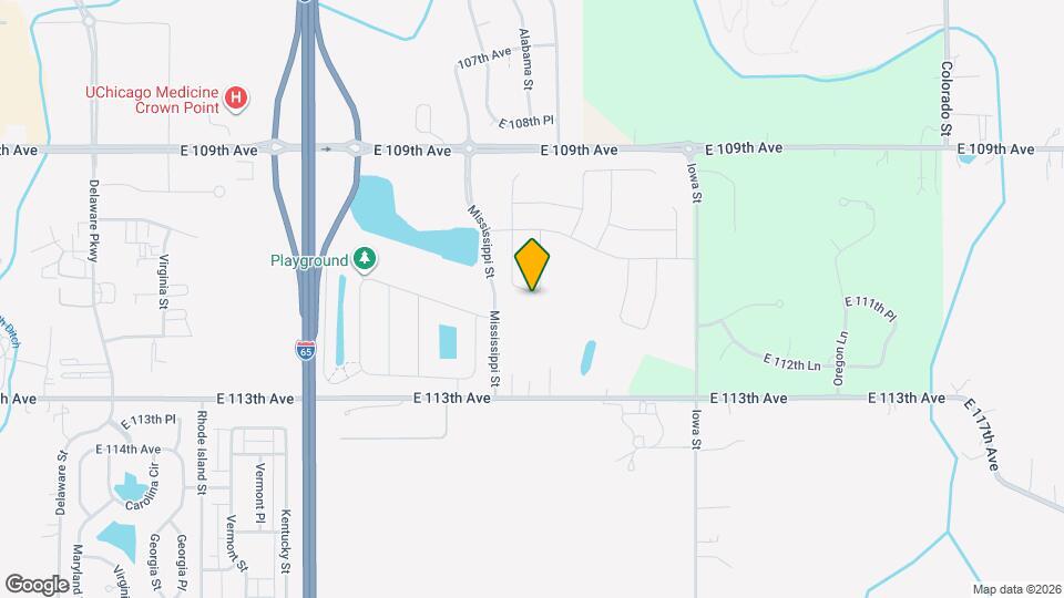 1811 E 111th Pl Mapa y Detalles de la Ubicación