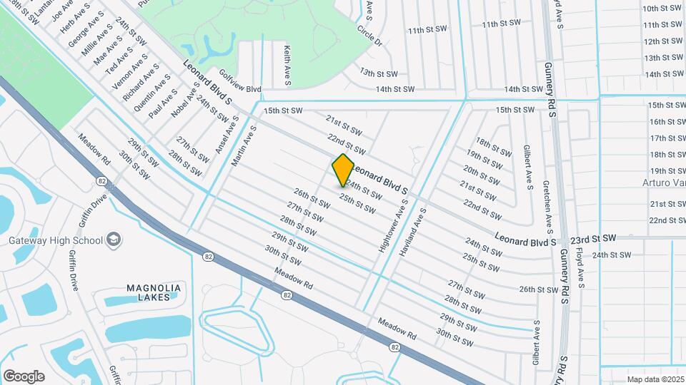 4644 25th St SW Map and Location Details