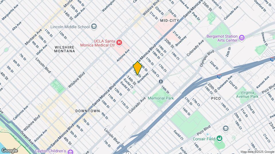 1444 15th St Mapa y Detalles de la Ubicación
