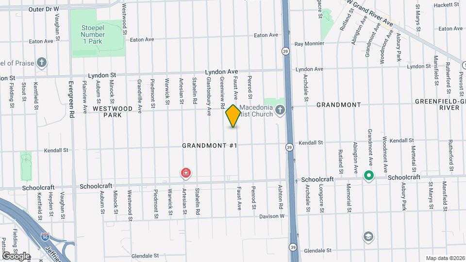 14161 Faust Ave Map and Location Details