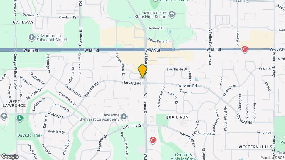 920 Colonial Dr Map and Location Details