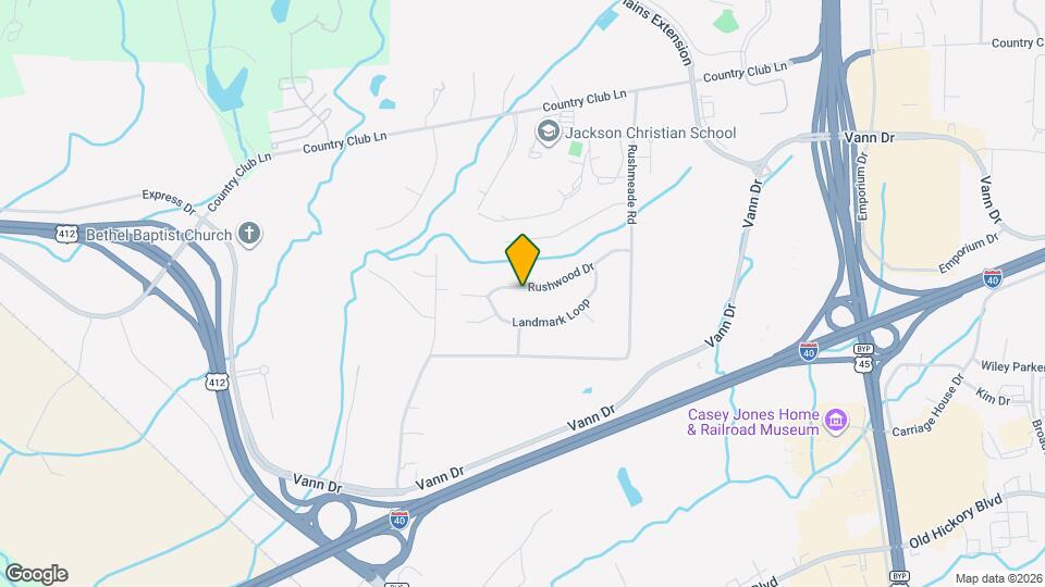 142 Rushwood Dr Map and Location Details