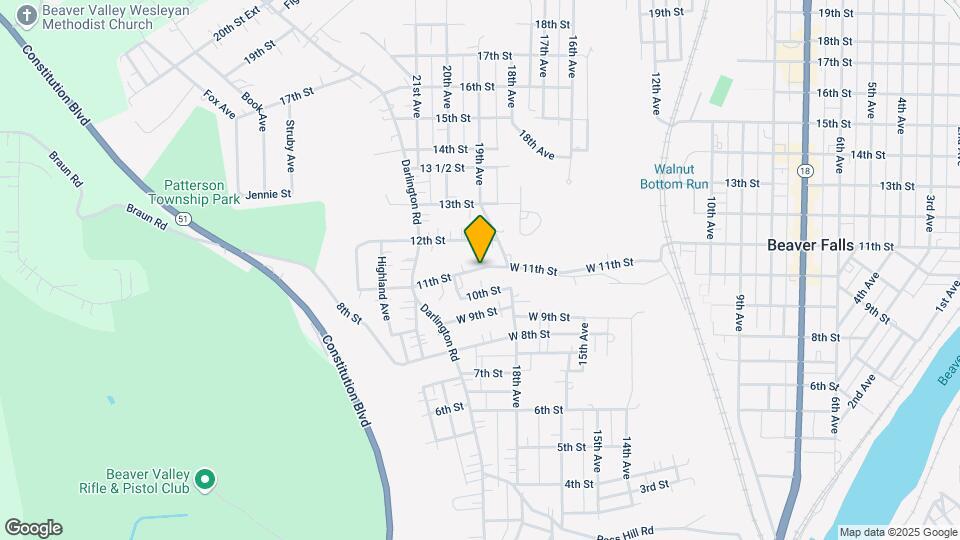 1807 11th St Map and Location Details