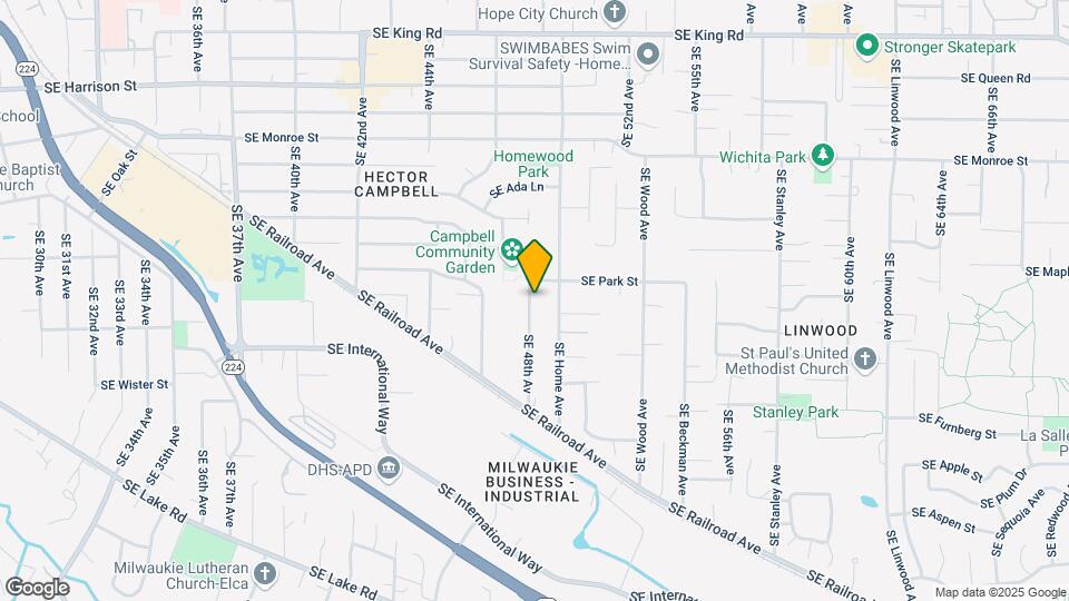 11386 SE 48th Av Map and Location Details