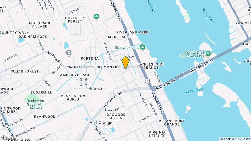 307 Legion Pl Map and Location Details