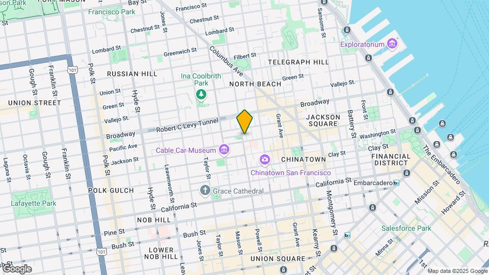1208-1216 Powell St Mapa y Detalles de la Ubicación