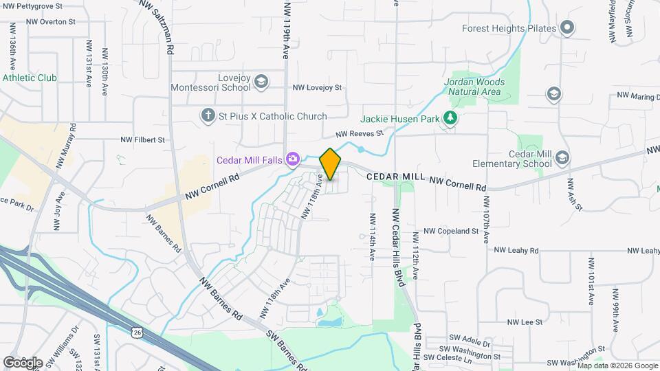 836 NW 118th Ave Map and Location Details