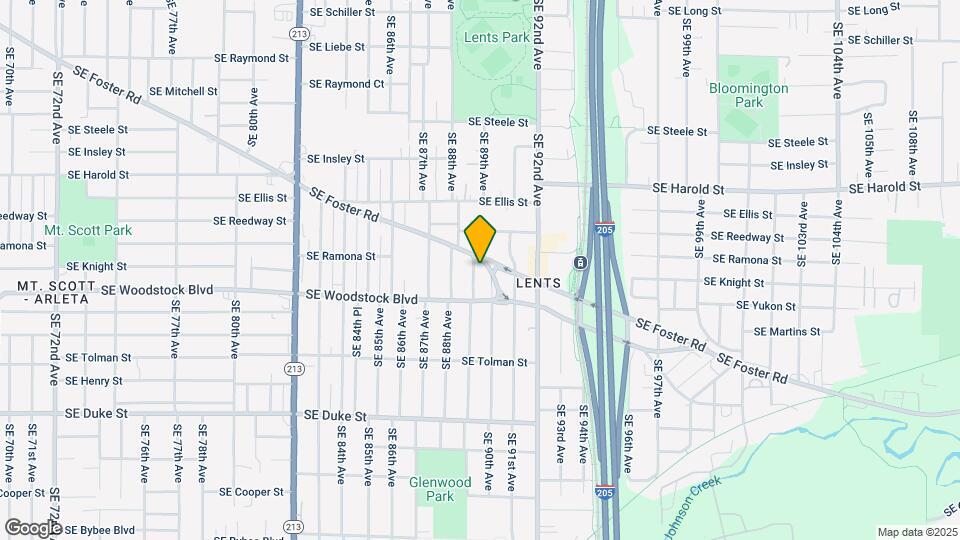 5840 SE 89th Map and Location Details