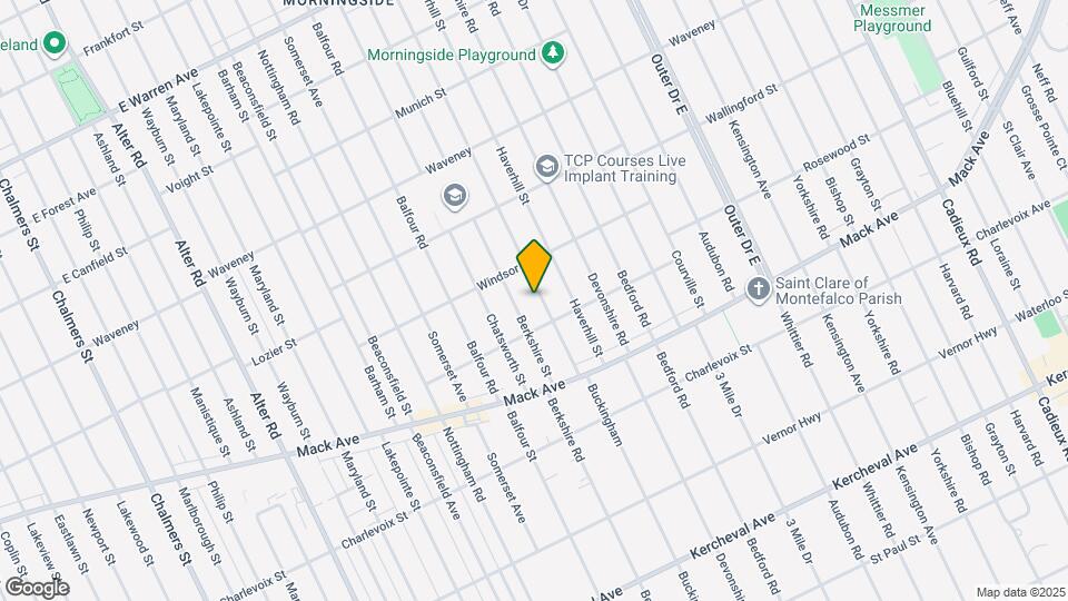 3651 Buckingham Map and Location Details