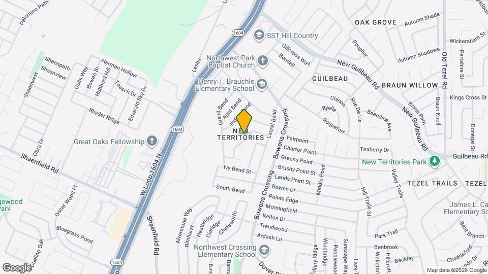 8033 Big Bend Map and Location Details