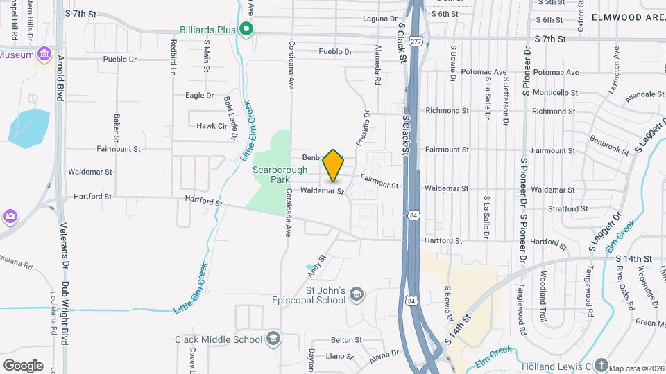 5226 Waldemar St Map and Location Details