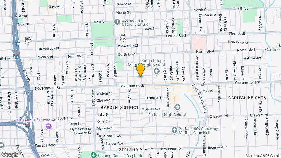 420 St Rose Ave Map and Location Details