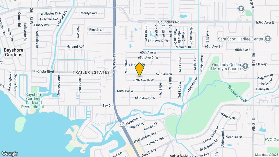 907 67th Ave Dr W Map and Location Details