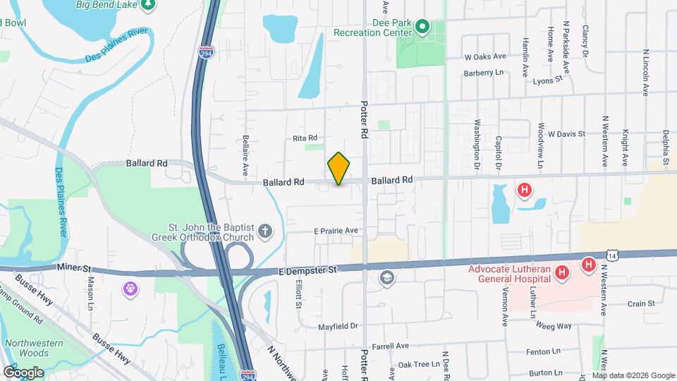 2525 E Ballard Rd, Unit 203 Map and Location Details