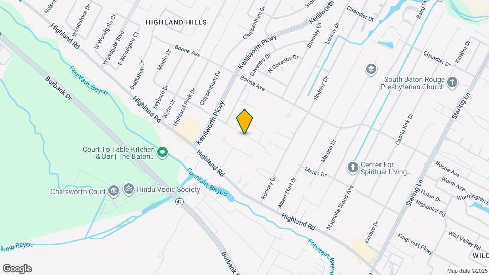 7738 Menlo Dr Map and Location Details