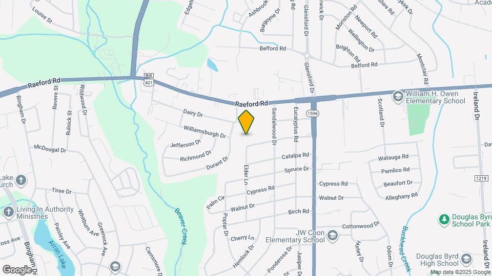 209 Spears Dr Map and Location Details