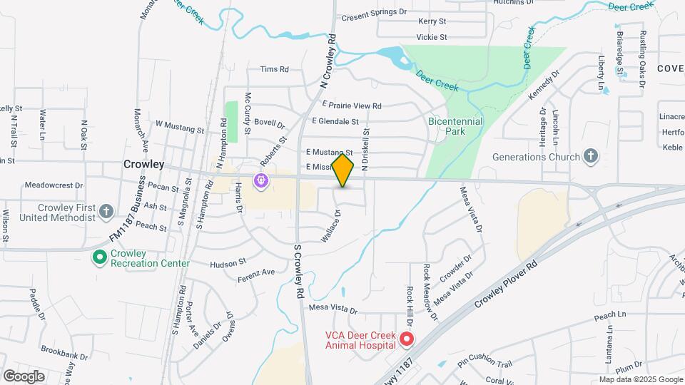 604 Mesquite Ave N Map and Location Details