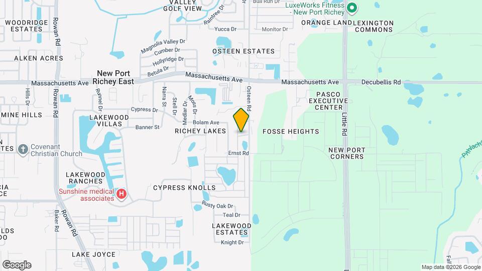 Orangewood Lakes Apartments Map and Location Details