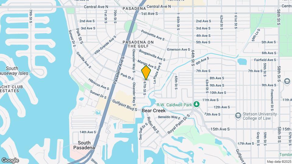 814 67th St S Map and Location Details