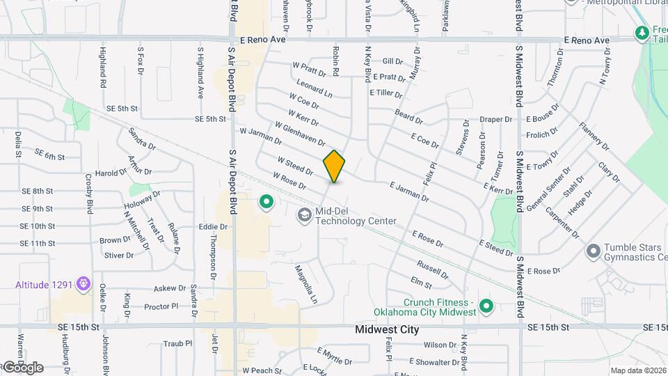 2008 Maple Dr Map and Location Details