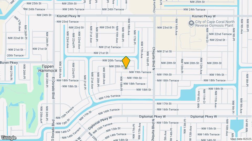 1739 NW 19th Ter Mapa y Detalles de la Ubicación