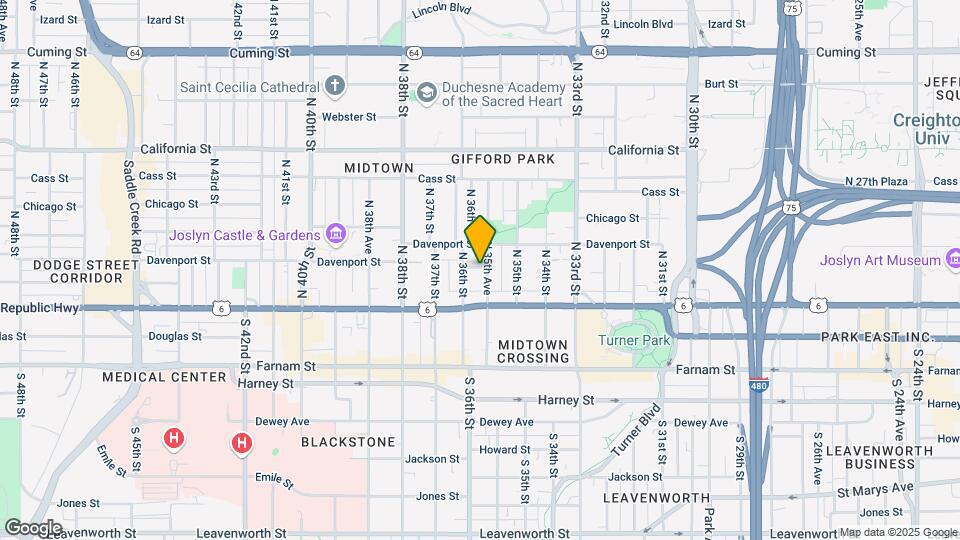 132 N 35th Ave Map and Location Details