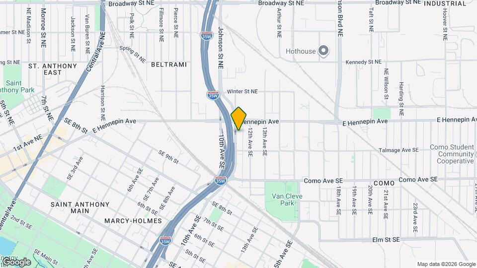 1094 11th Ave SE Map and Location Details