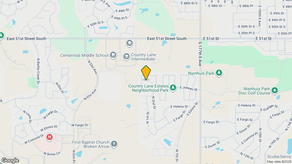 202 E Juneau Pl Map and Location Details