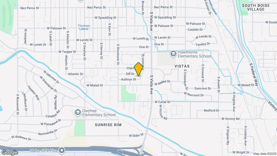 2714 Kathryn St Map and Location Details